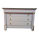 Empire Commode 19th Century - Couture Redesign "Marshmallow" & Gold Leaf
