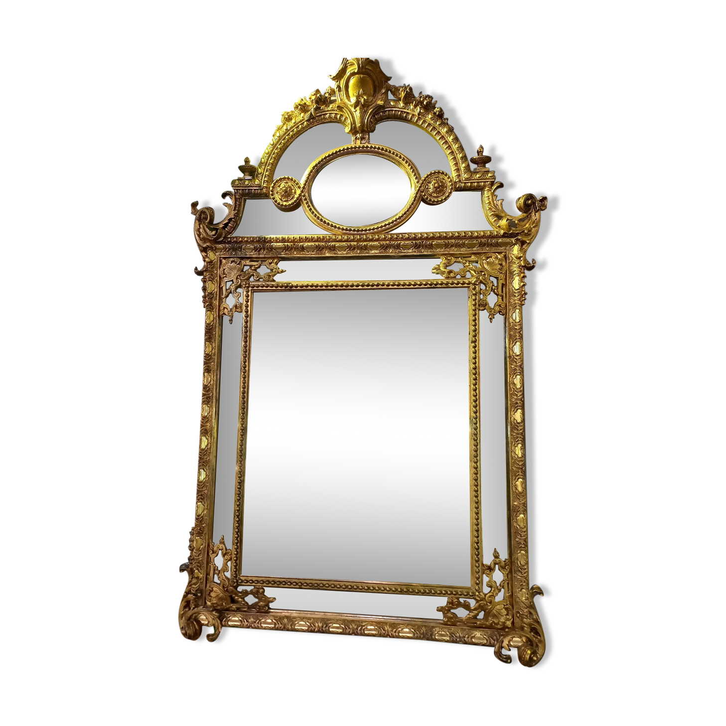 Mirror period XIX patecloses 1m60 x 1m