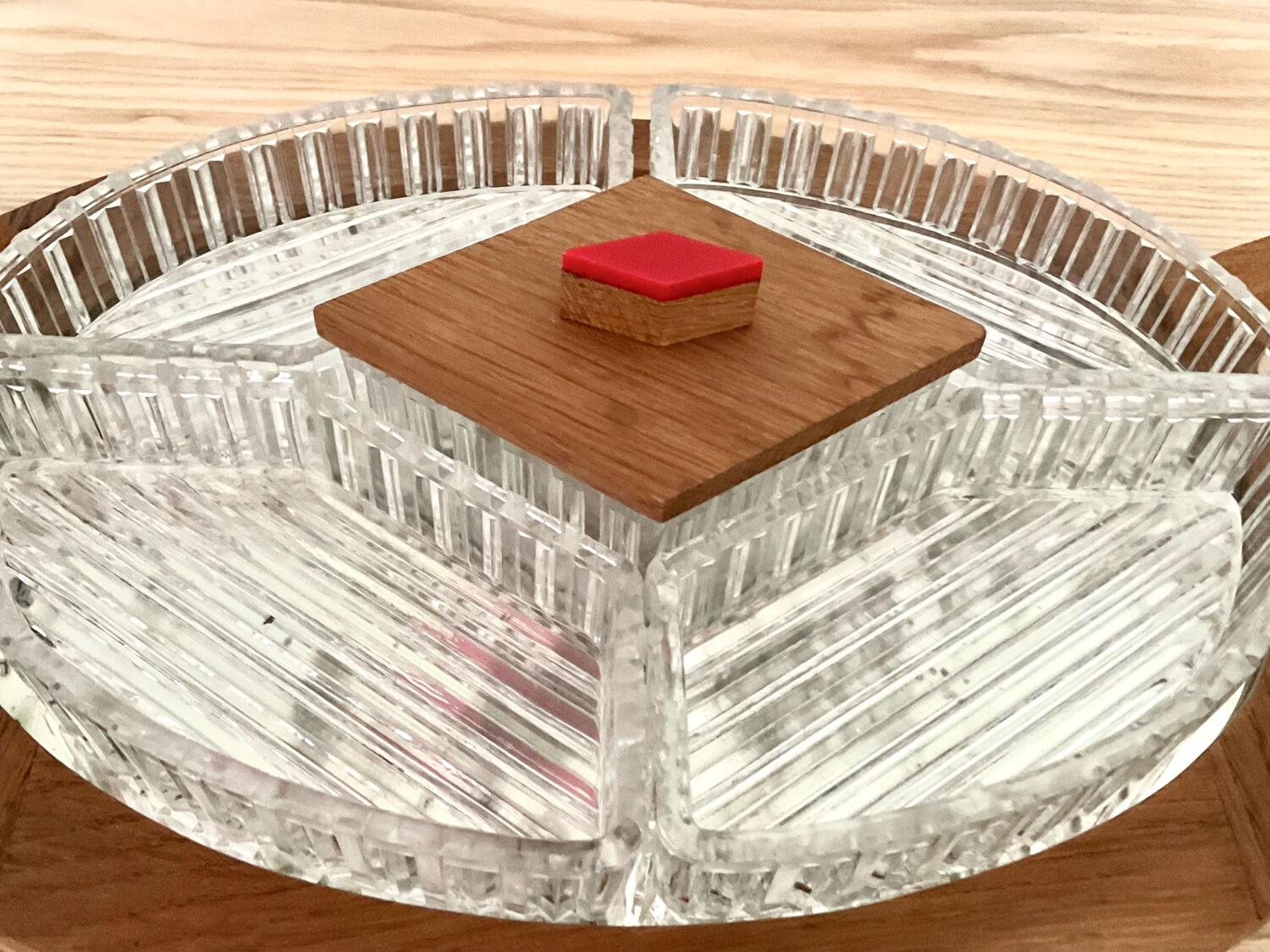 Art Deco appetizer server