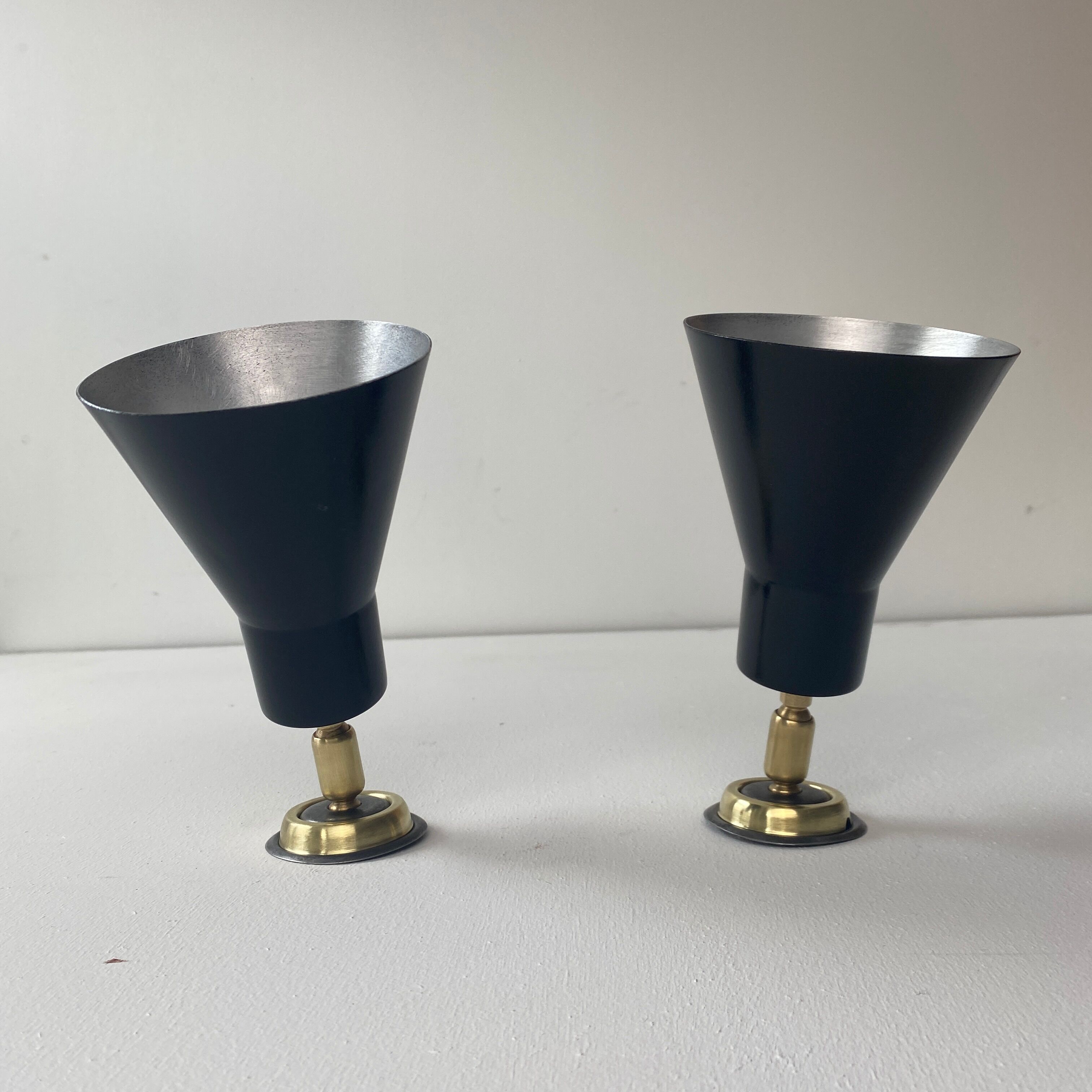 Pair of vintage old sconces 1950