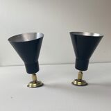 Pair of vintage old sconces 1950