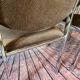Duo of chrome chairs 70s