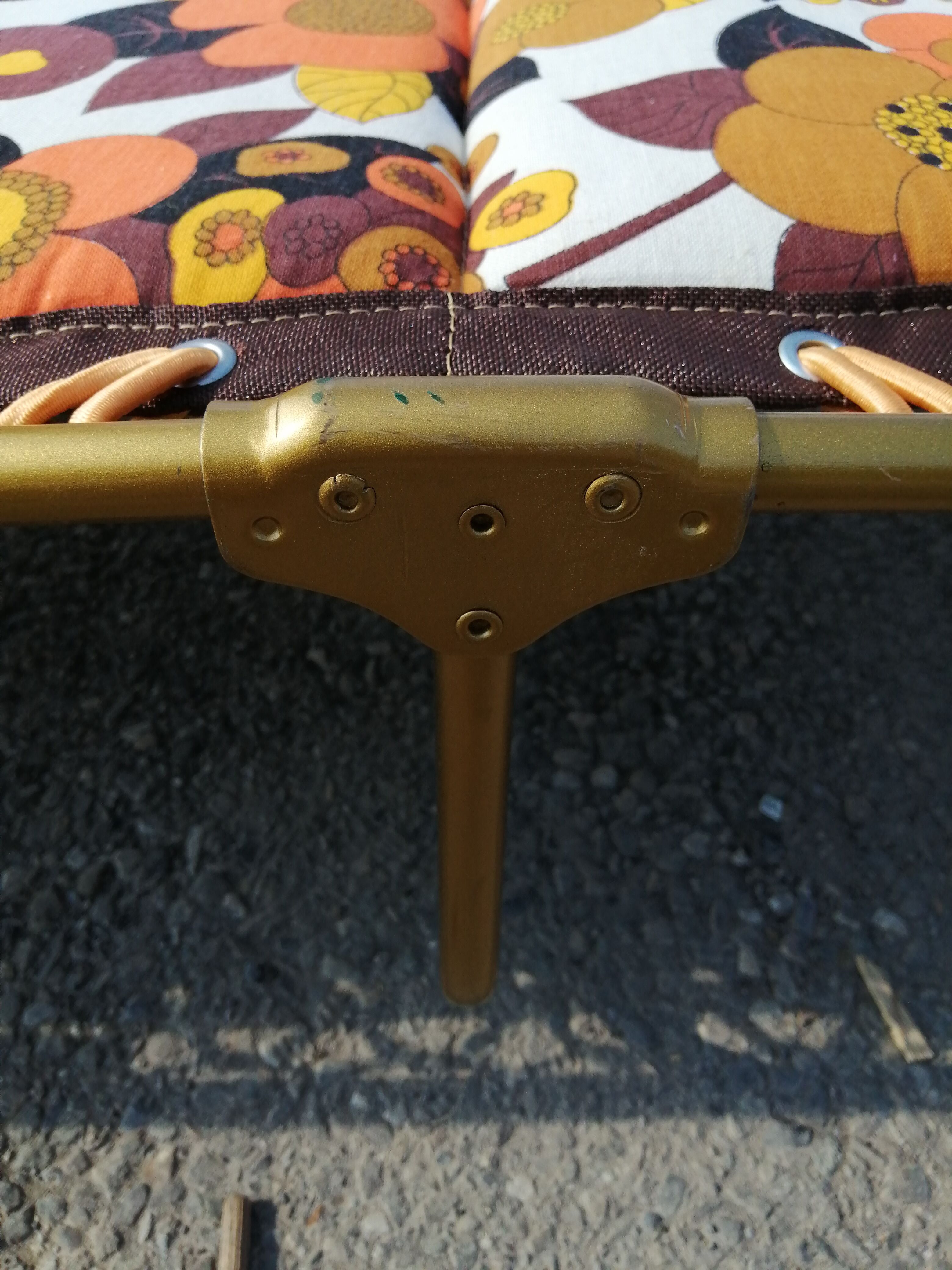 Pair of sun loungers Vintage Lafuma 1970 - NEW