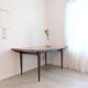 Danish vintage teak dining table from the 1960s.