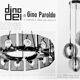 Lustre par Gino Paroldo, moderniste en laiton et verre fumé. Italie des années 1960