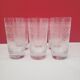 6 verres en cristal Baccarat modèle Rohan