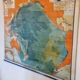 Carte scolaire No 26 collection Brunhes " ocean Pacifique"