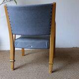 Vintage Steiner bow-wood armchair