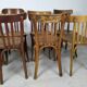 Lot de 12 chaises bistrot