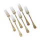 6 Christofle art deco style silver-plated forks
