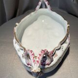 Planter with floral decor kg luneville