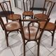 Suite of 6 vintage bistrot chairs 1930s