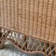 Commode vintage en rotin