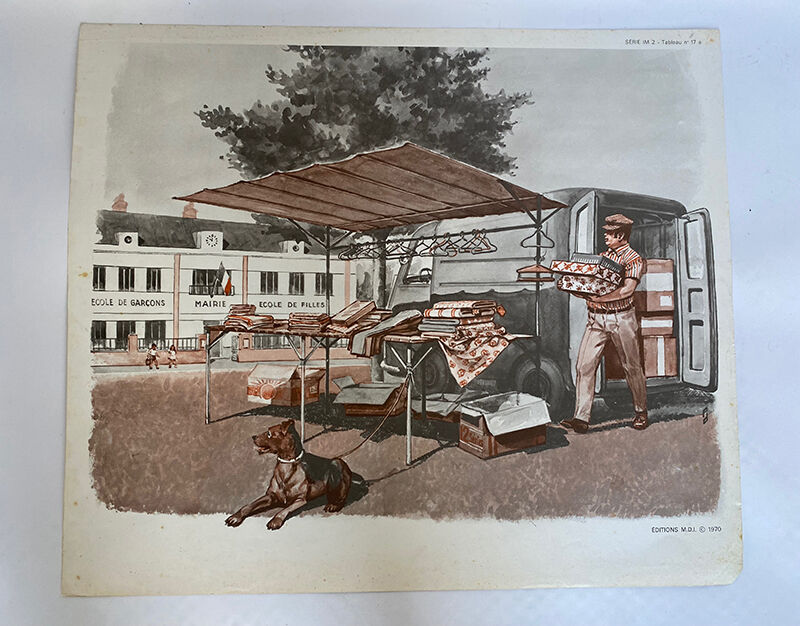 Poster ' Post & Market '