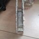 Peacock napkin holder in silver metal