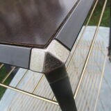 Vintage rolling table vinyl binder