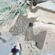 Vintage Abstract Oil on canvas by Carl Gustaf Skoglund Swedish, 1965