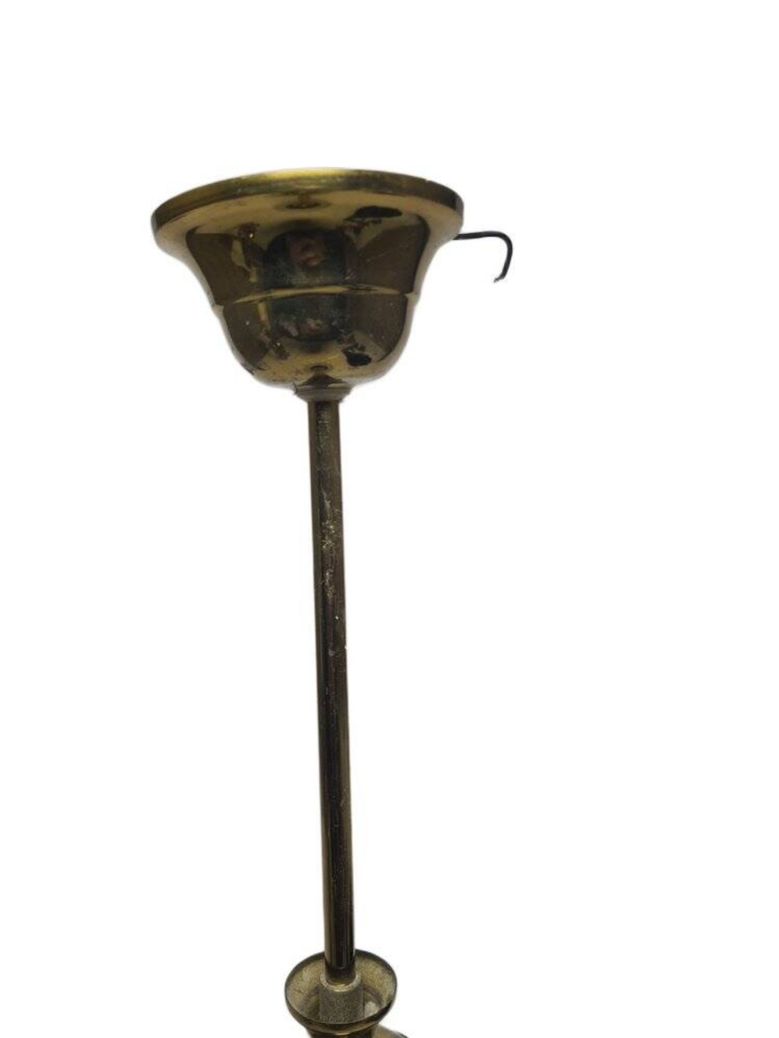 Art Deco pendant lamp, Poland, 1950s