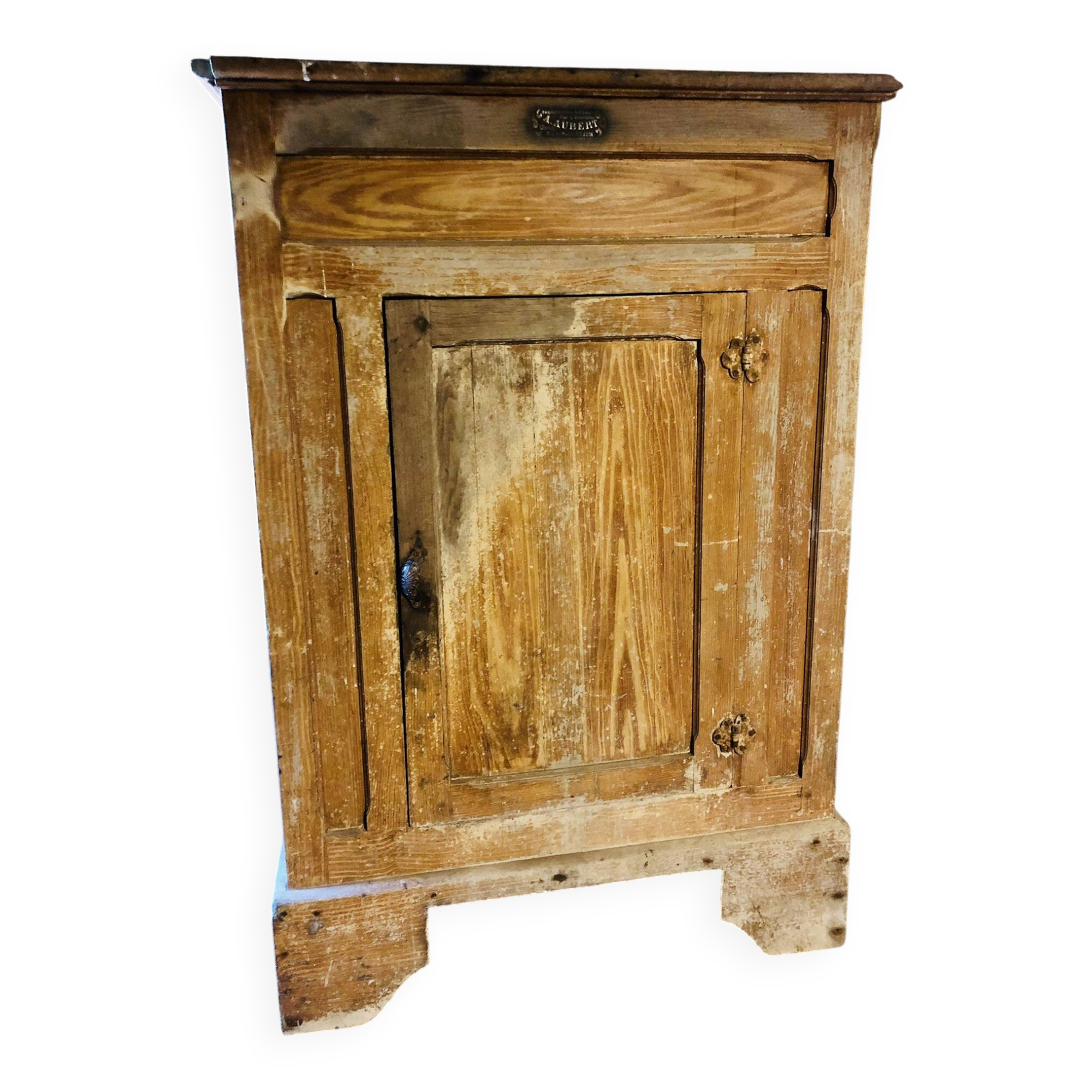 Large Fridge - Cabinet in a pretty Dijon patina from the 1900s