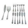 14 stainless steel France fish serving cutlery
