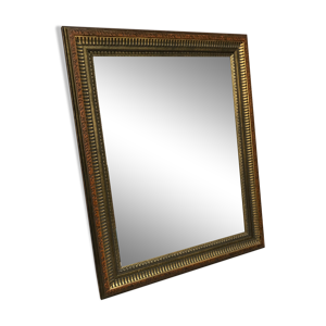 miroir doré, 50x62 cm