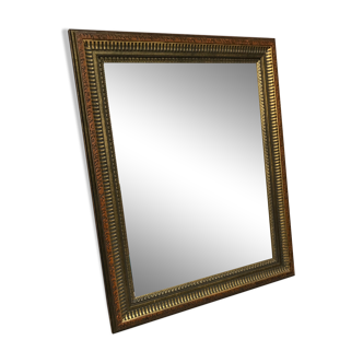 Miroir doré, 50x62 cm