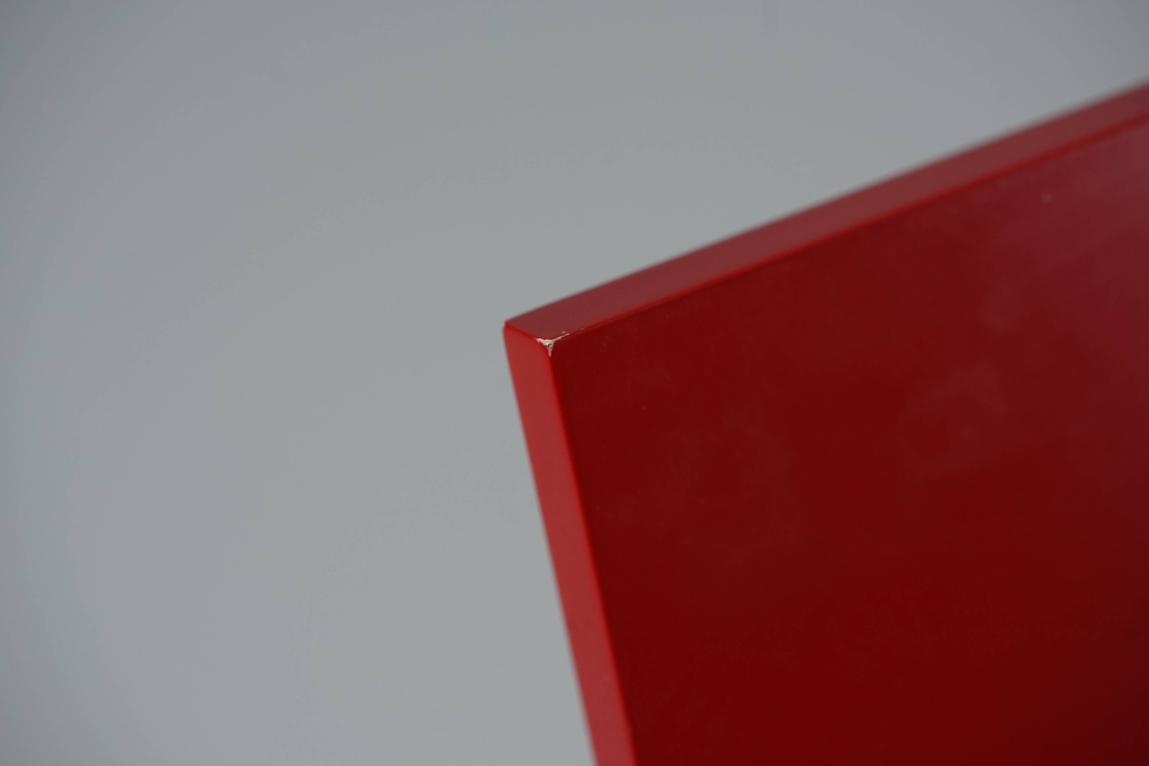 Red And Blue Arm Chair by Gerrit Rietveld for Cassina