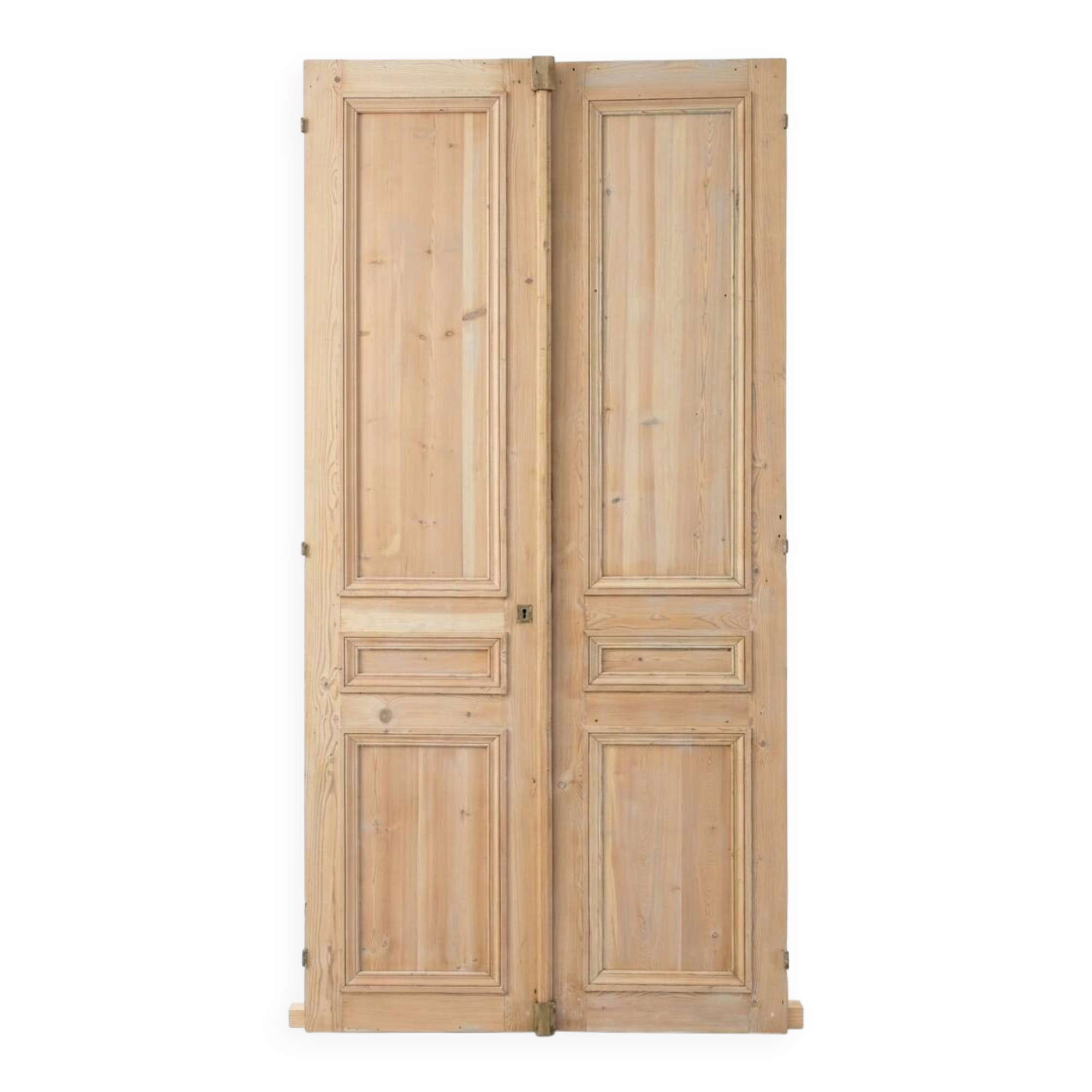 Pair of pine doors from the 19th century.