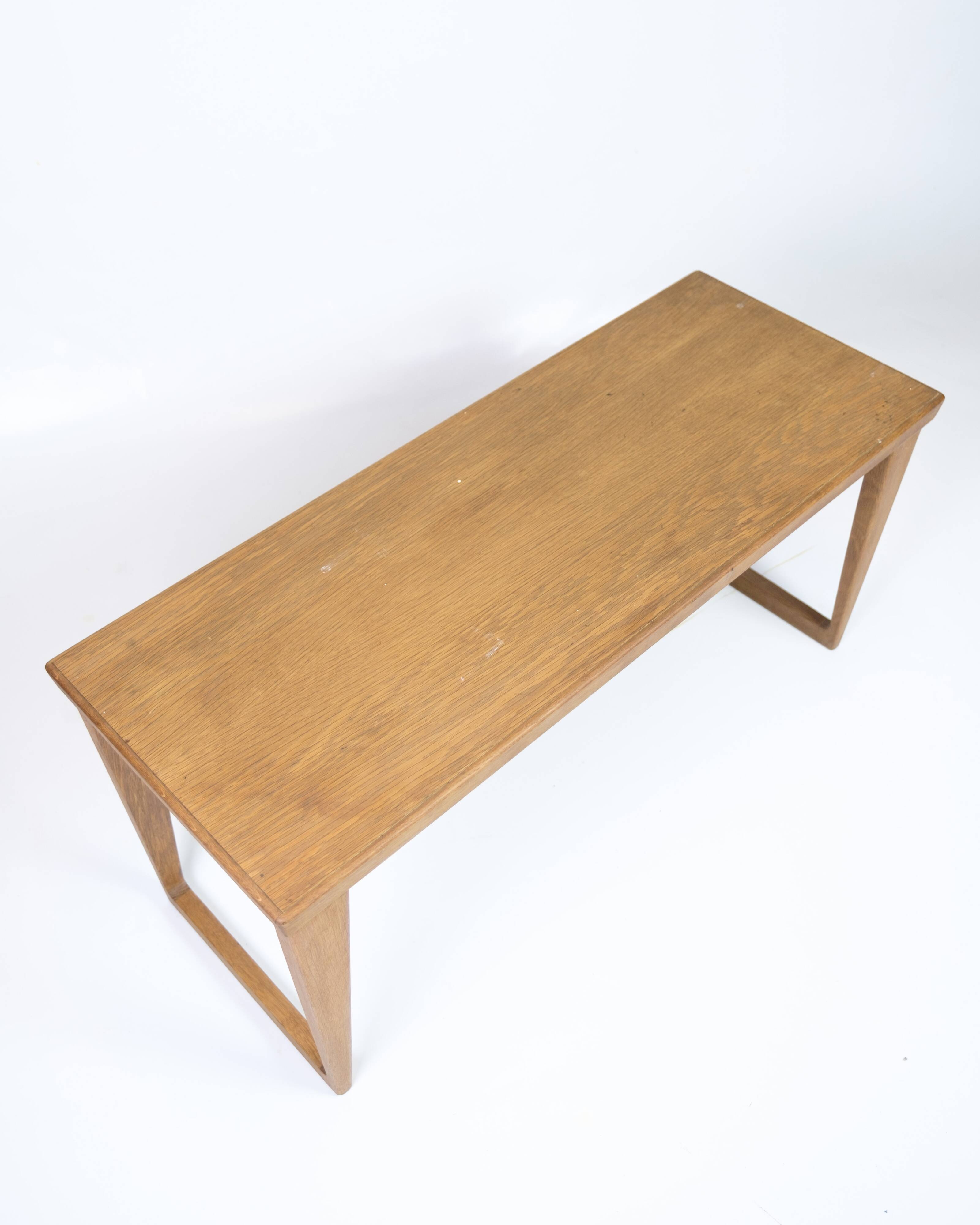Side Table Made In Oak By Aksel Kjersgaard For Odder From 1960s