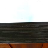 Suspended teak buffet from the 1970s.