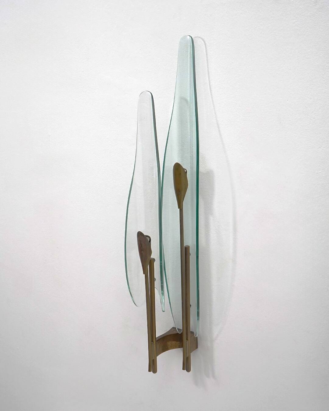 Wall lamp mod. 1461 by Max Ingrand, Fontana Arte, 1960s