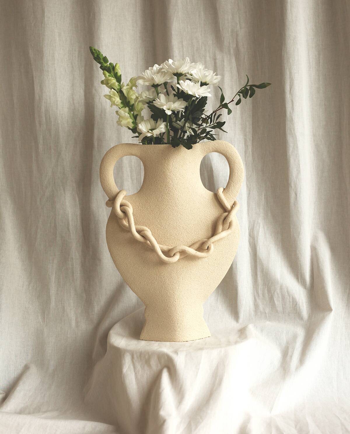'Chain' Ceramic Vase