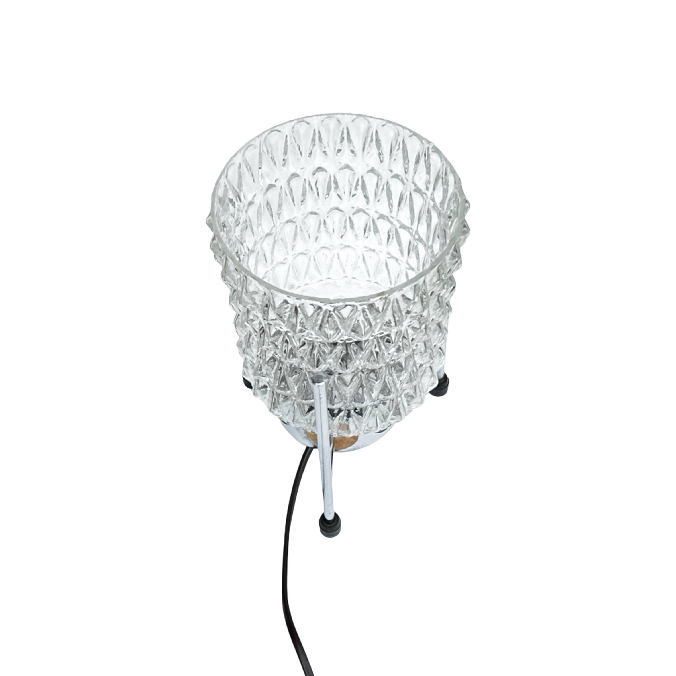 Lampe de nuit Napako Space Age, Tchécoslovaquie, années 1960