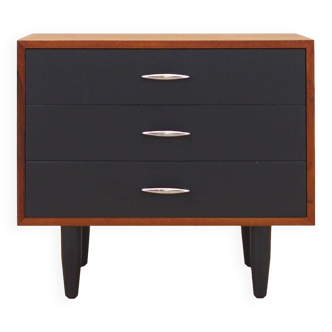 Teak chest of drawers, Danish design, 1970s, production: Denmark