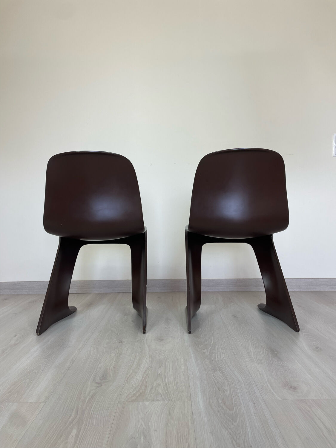 2 Chaises ‘ Z chair ‘ de Ernst Moëckel