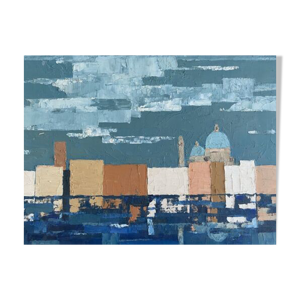 Tableau hsp « venise» par jean-francois