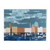 Tableau hsp « venise» par jean-francois devaliere (1926-2021)