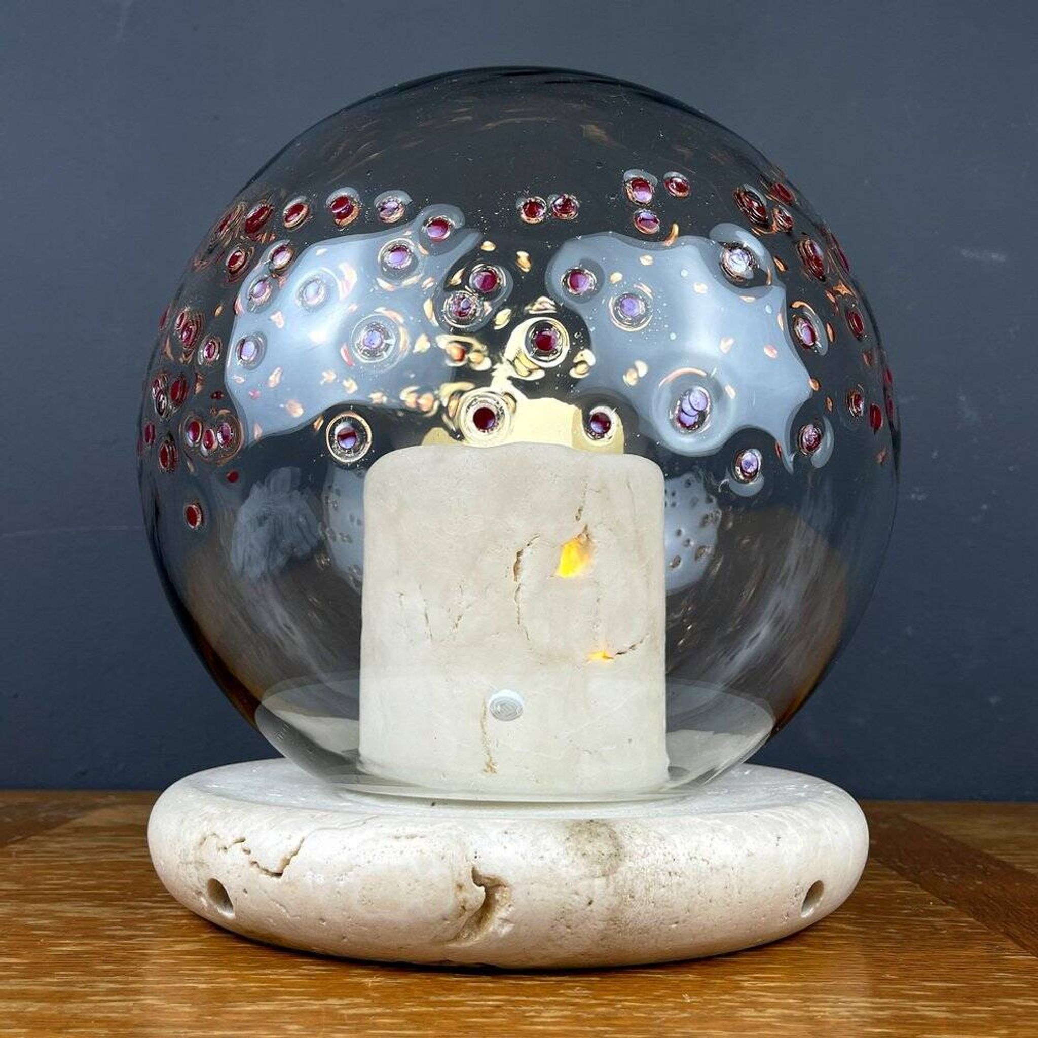 Murano glass table lamp by La Murrina, Italy, 1970s