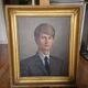 Oil portrait on canvas