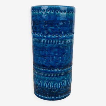 Aldo Londi Rimini Blue Roller Vase