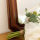 Miroir octogonal en bois