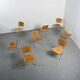 Suite de 8 chaises Alu-Flex par Armin Wirth, circa 1965