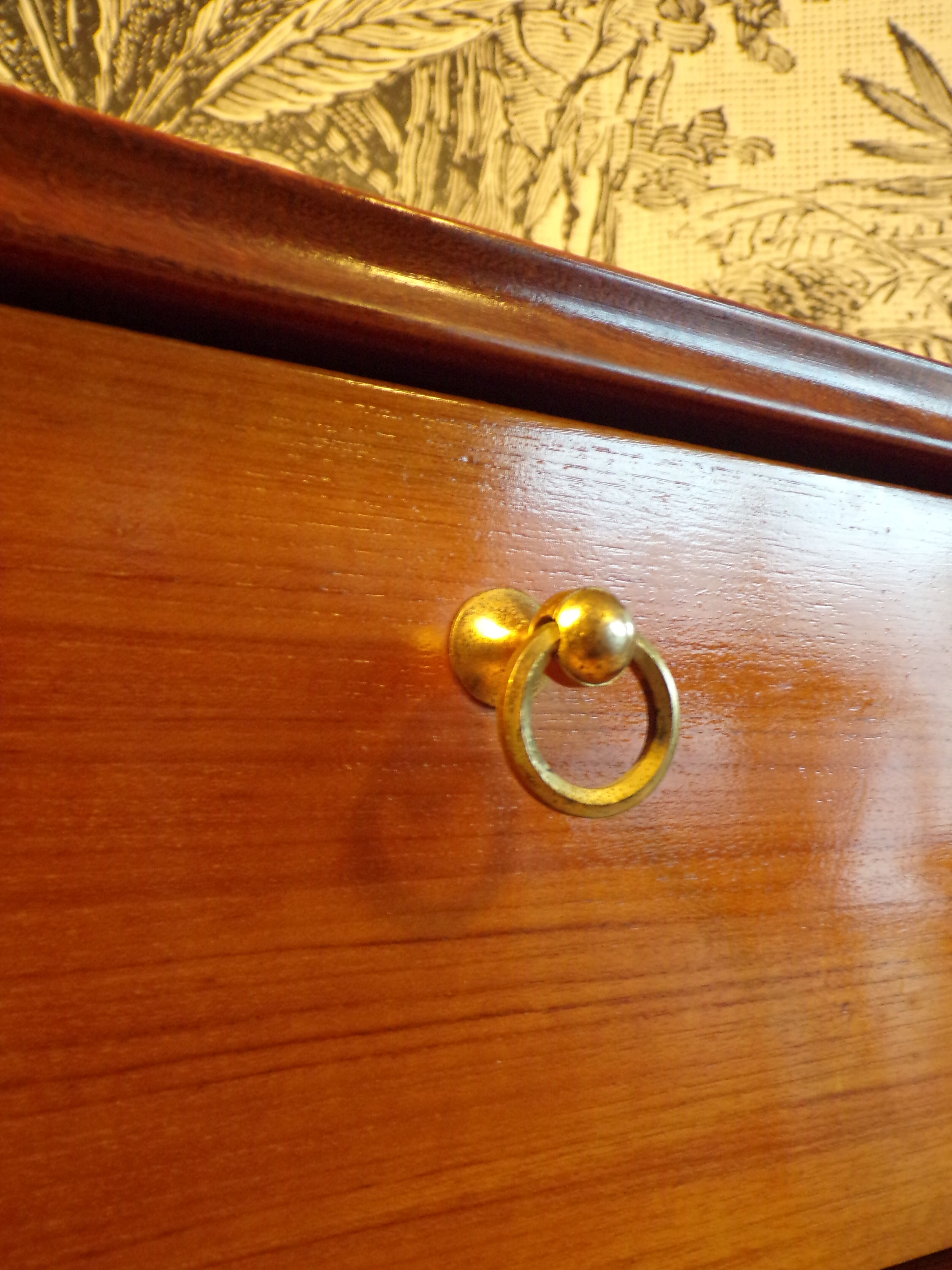 Scandinavian teak chest of drawers