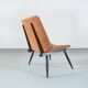 Finnish design leather chair