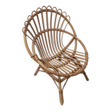 Rattan armchair