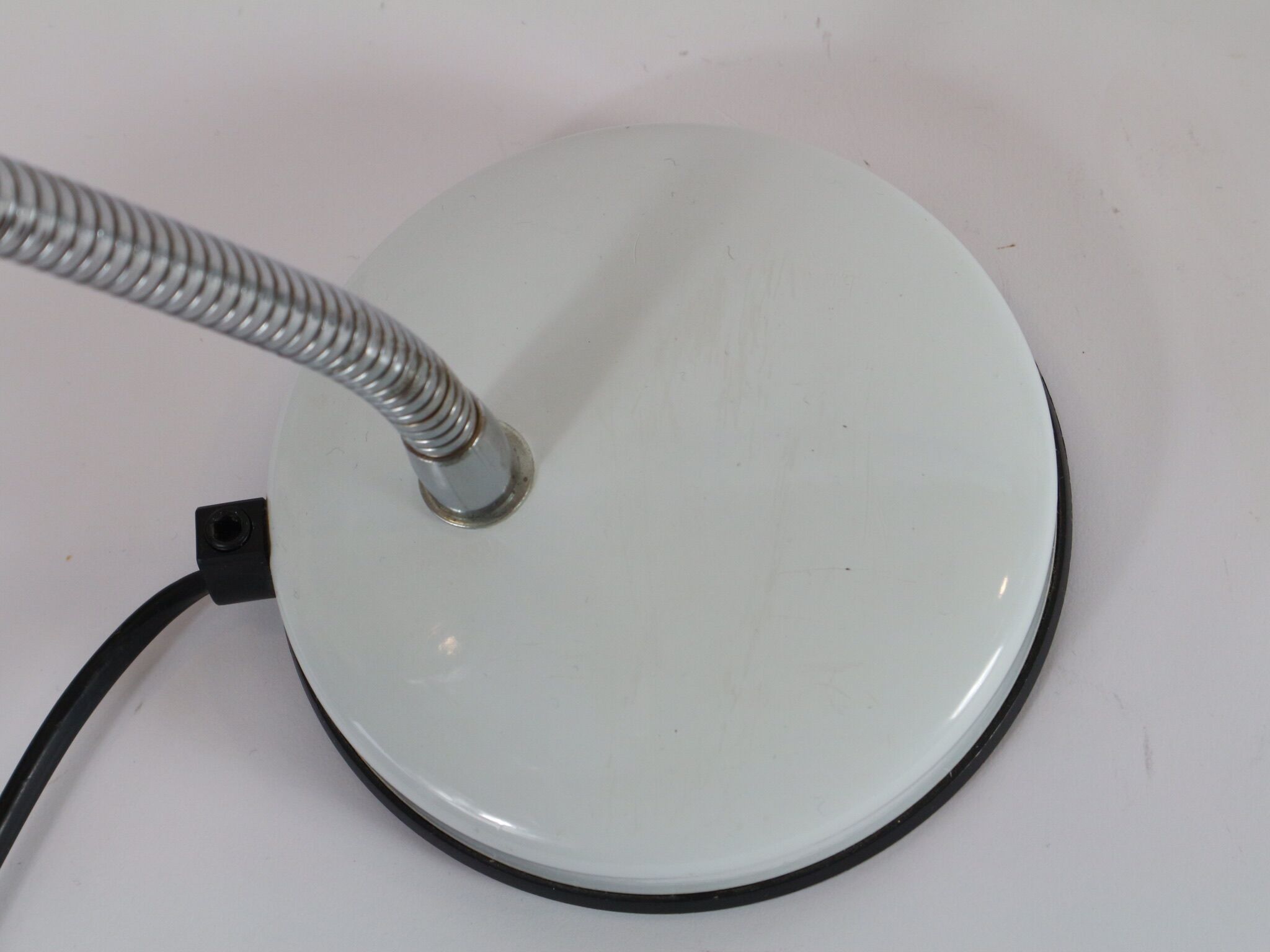 White couple table lamps Made in Italy by Veneta Lumi