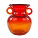 Mid-century modern vase, glass, designed by J. Słuczan-Orkusz, Poland, 1970s