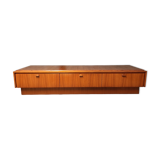 Scandinavian vintage teak row
