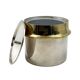 Hollywood regency gold Ice Bucket, Italy ca. 1980s
