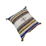 Moroccan multicolored Berber cushion